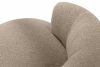 VIRA Japonské boucle kreslo béžová béžová - obrázok 7