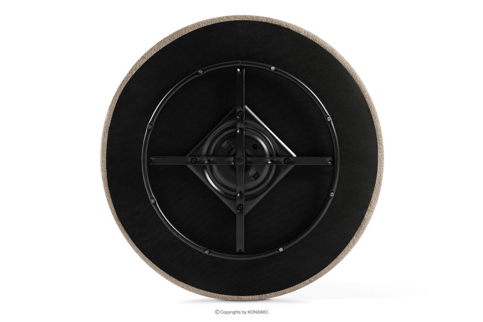 VIRA Japonské boucle kreslo béžová béžová - obrázok 10