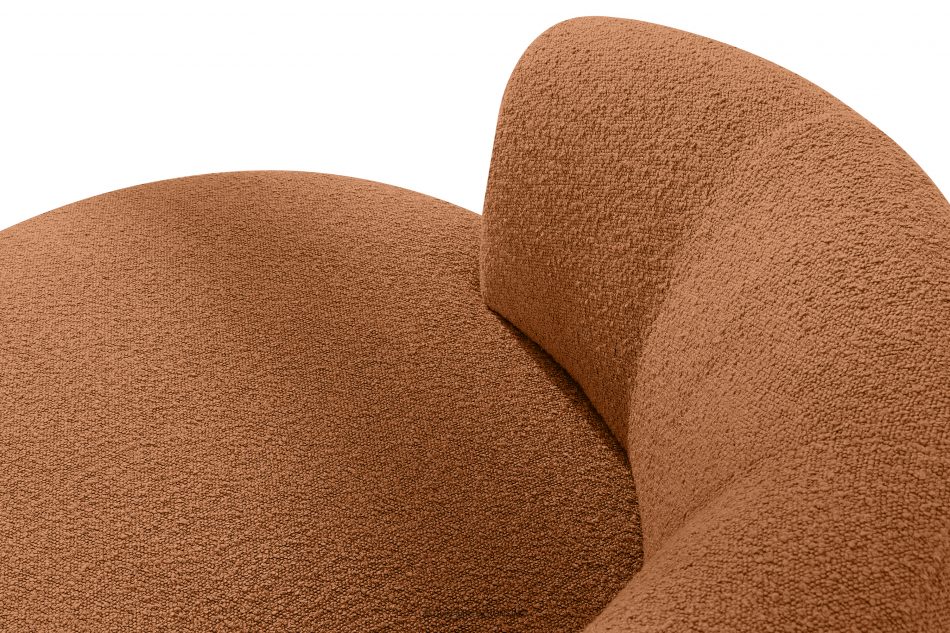 VIRA Japonské kreslo boucle červené červená - obrázok 6