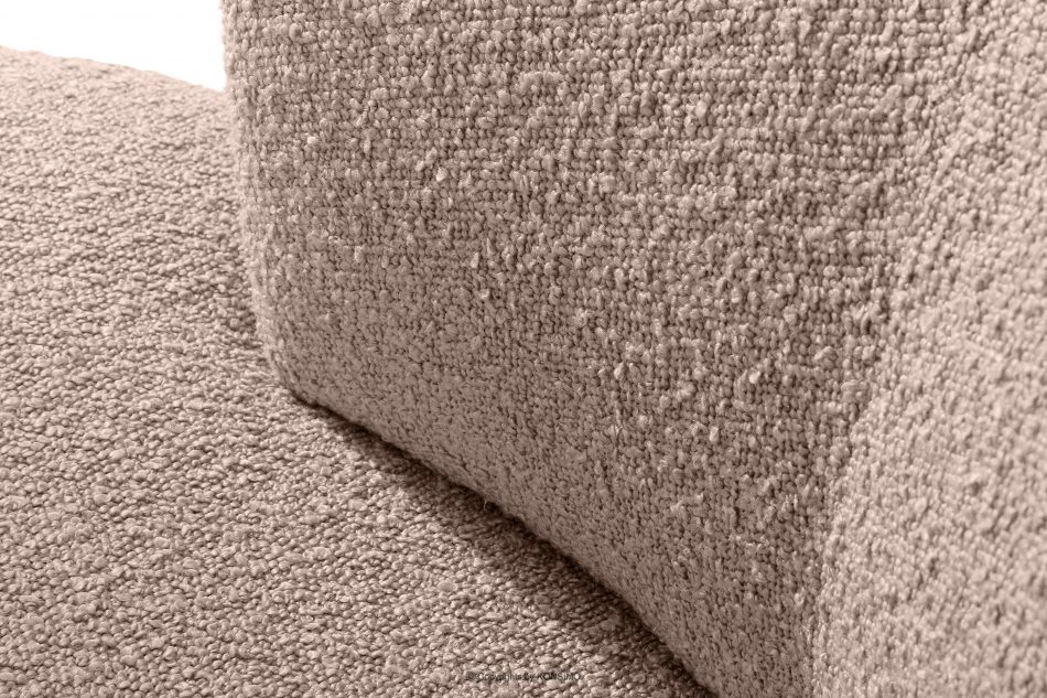 VIRA Japonské otočné kreslo boucle ružové ružová - obrázok 9