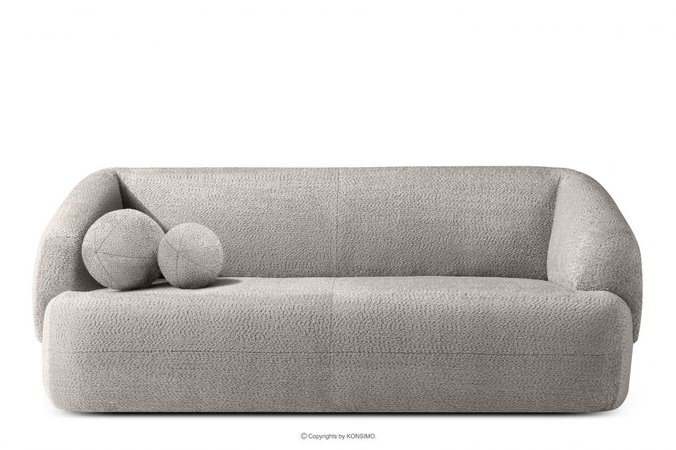 VIRA Pohovka do obývačky šenilová látka studená hnedá studená hnedá - obrázok 0