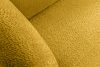 VIRA Rohová pohovka lounge látka šenilová ľavá žltá žltá - obrázok 5