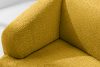 VIRA Rohová pohovka lounge látka šenilová ľavá žltá žltá - obrázok 8