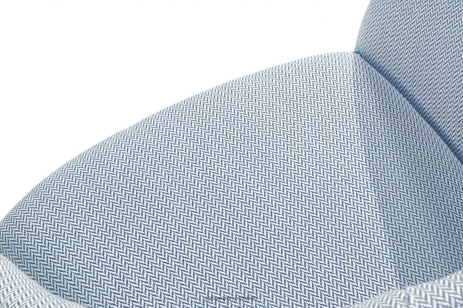 SOLIS Záhradné kreslo z vodoodolnej tkaniny modrá/biela modrá/biela - obrázok 6