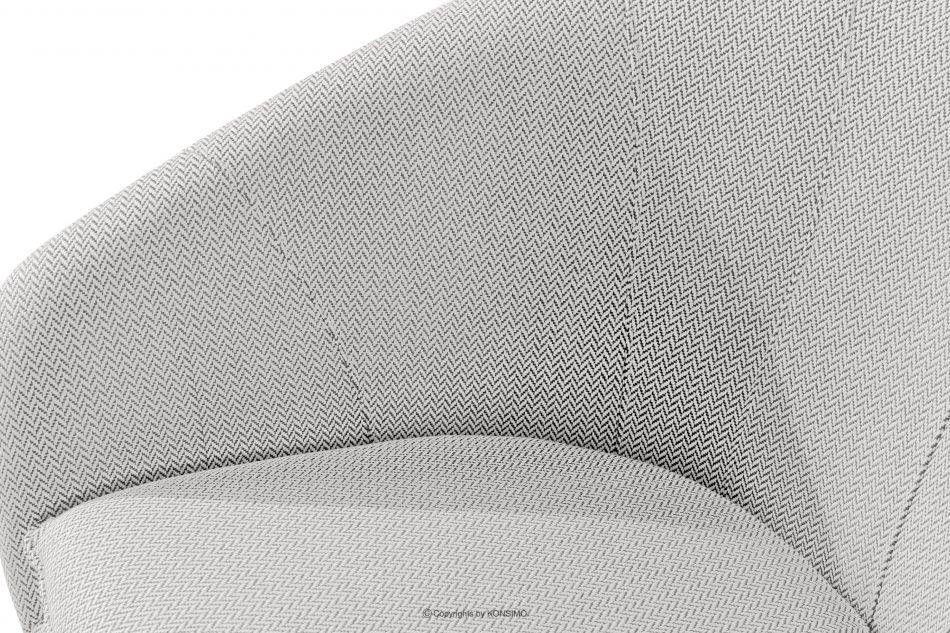 SOLIS Záhradná pohovka z nepremokavej tkaniny svetlo sivá/biela svetlo šedá/biela - obrázok 5