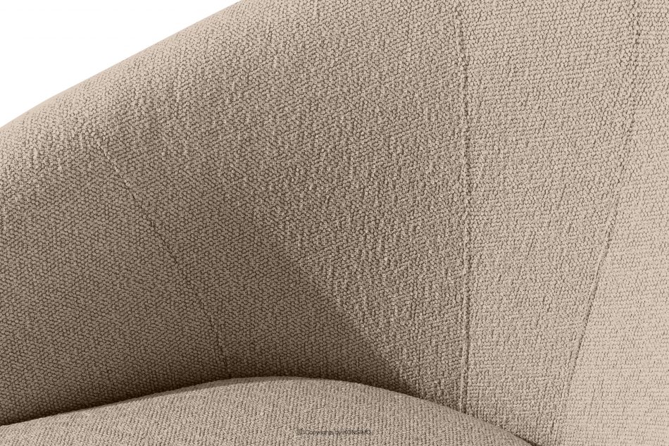 SOLIS Záhradná pohovka z vodoodolnej tkaniny svetlo hnedá/biela svetlo hnedá/biela - obrázok 5