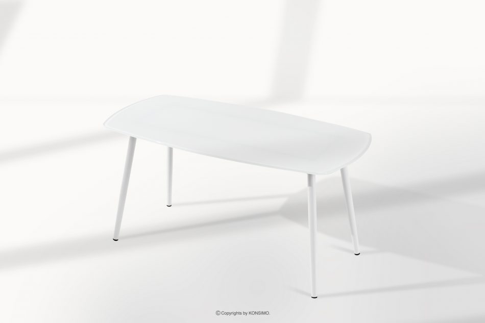 SOLIS Veľký záhradný stolík biely biela - obrázok 1