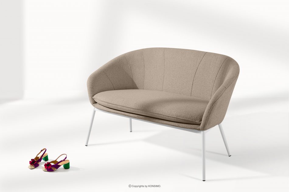 SOLIS Záhradný nábytok z vodovzdornej tkaniny svetlo hnedá/biela svetlo hnedá/biela - obrázok 16