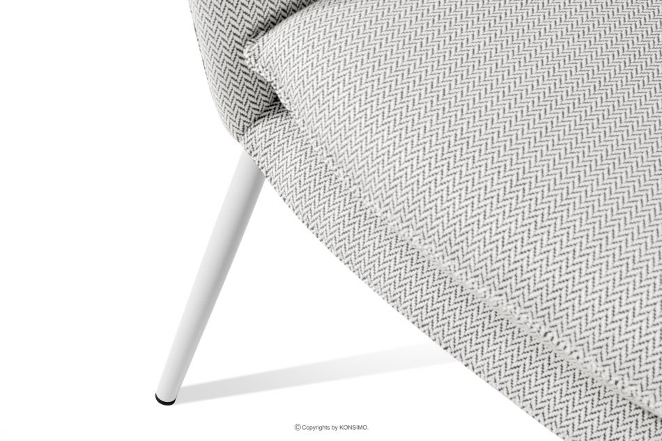 SOLIS Záhradné kreslá so stolom svetlo sivá/biela svetlo sivá/biela - obrázok 8