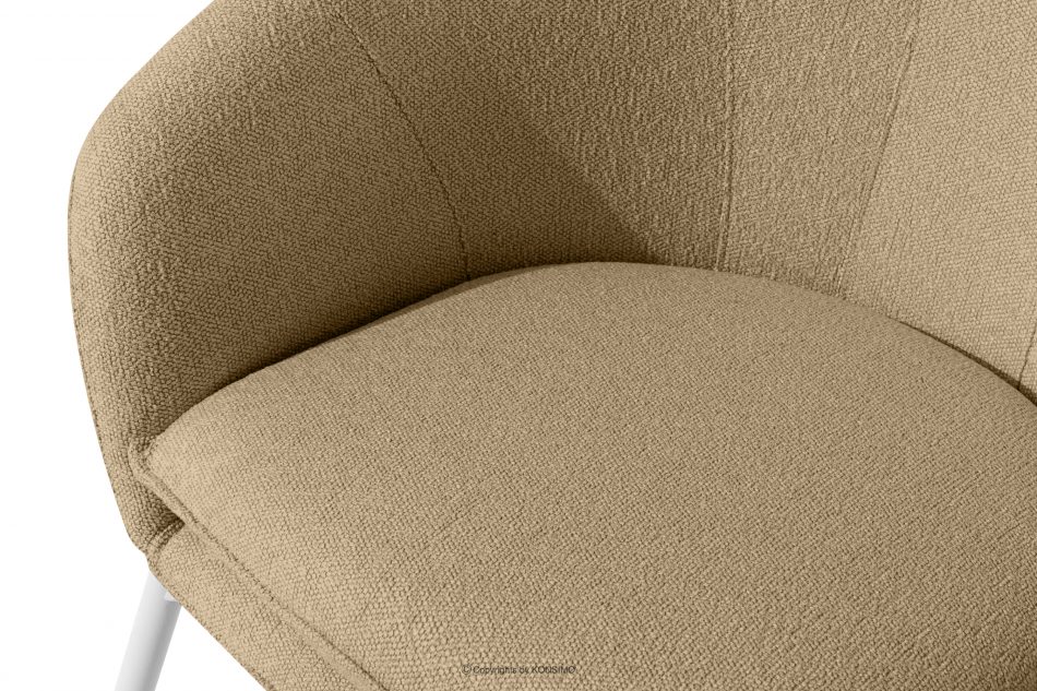 SOLIS Záhradné kreslá so stolom teplá béžová/biela teplá béžová/biela - obrázok 5