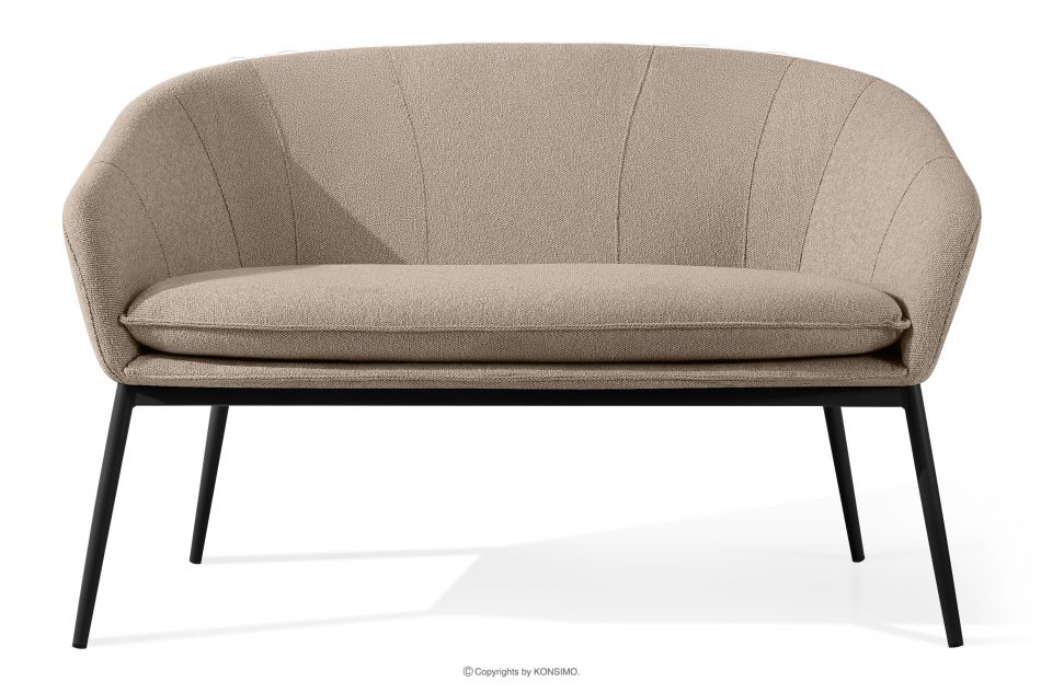 SOLIS Záhradný nábytok z nepremokavého materiálu svetlo hnedý/čierny svetlo hnedá/čierna - obrázok 2