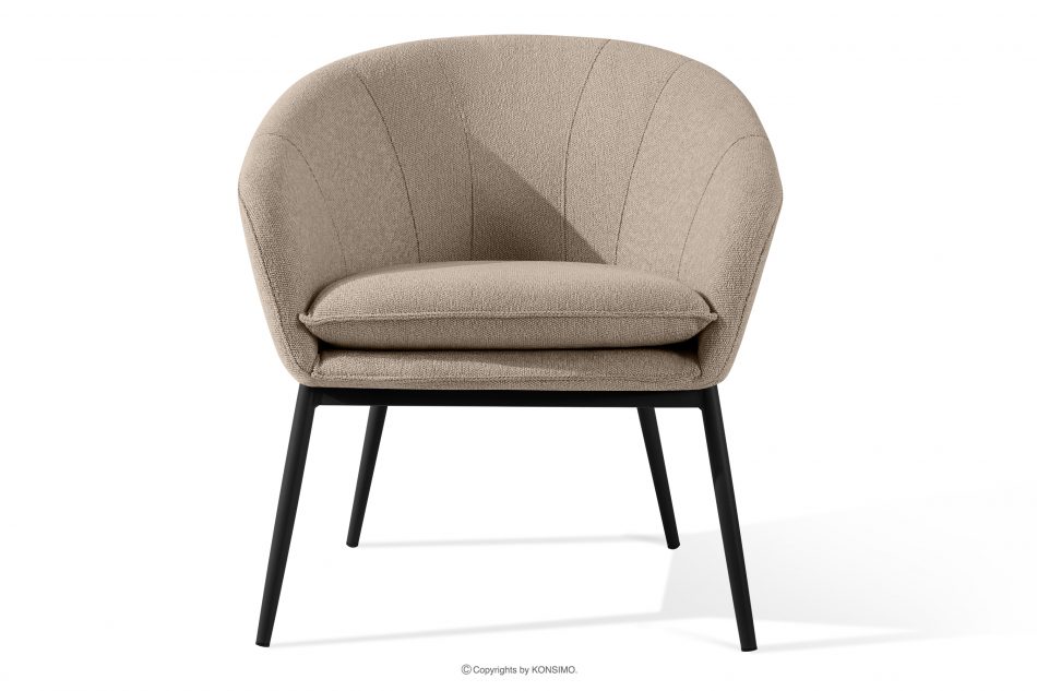 SOLIS Záhradný nábytok z nepremokavého materiálu svetlo hnedý/čierny svetlo hnedá/čierna - obrázok 5