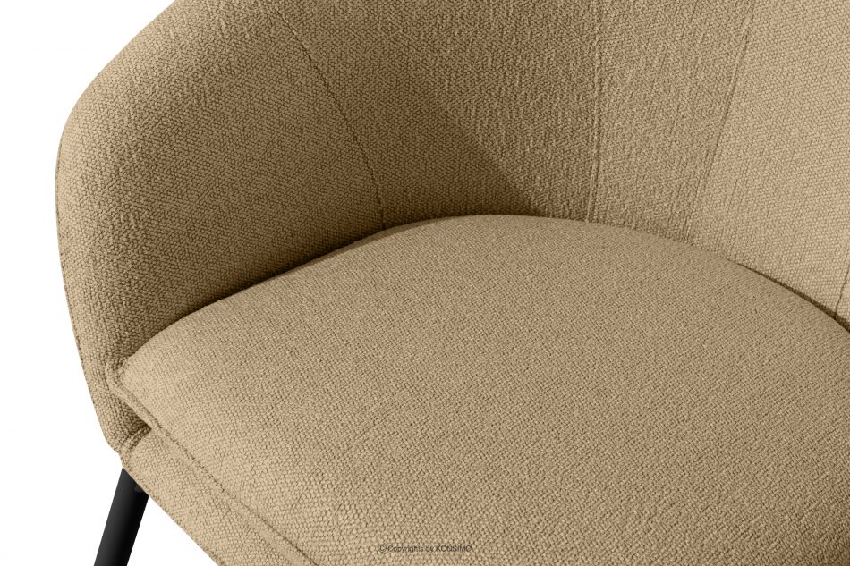 SOLIS Záhradné kreslá so stolom teplá béžová/čierna teplá béžová/čierna - obrázok 5