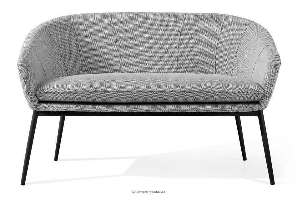 SOLIS Sada záhradného nábytku biela/čierna biela/čierna - obrázok 2