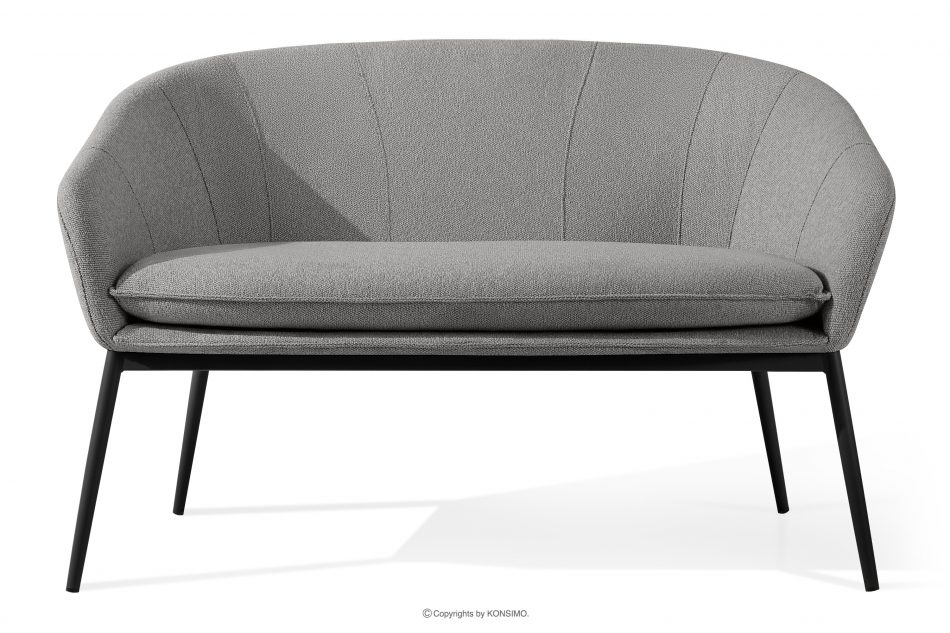 SOLIS Sada záhradného nábytku šedá/čierna sivá/čierna - obrázok 2