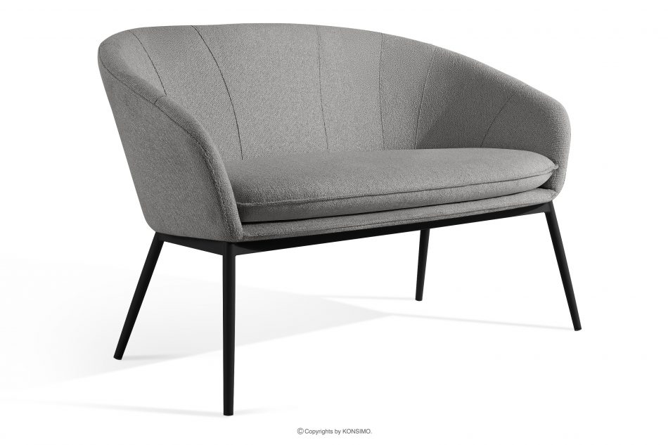 SOLIS Sada záhradného nábytku šedá/čierna sivá/čierna - obrázok 3