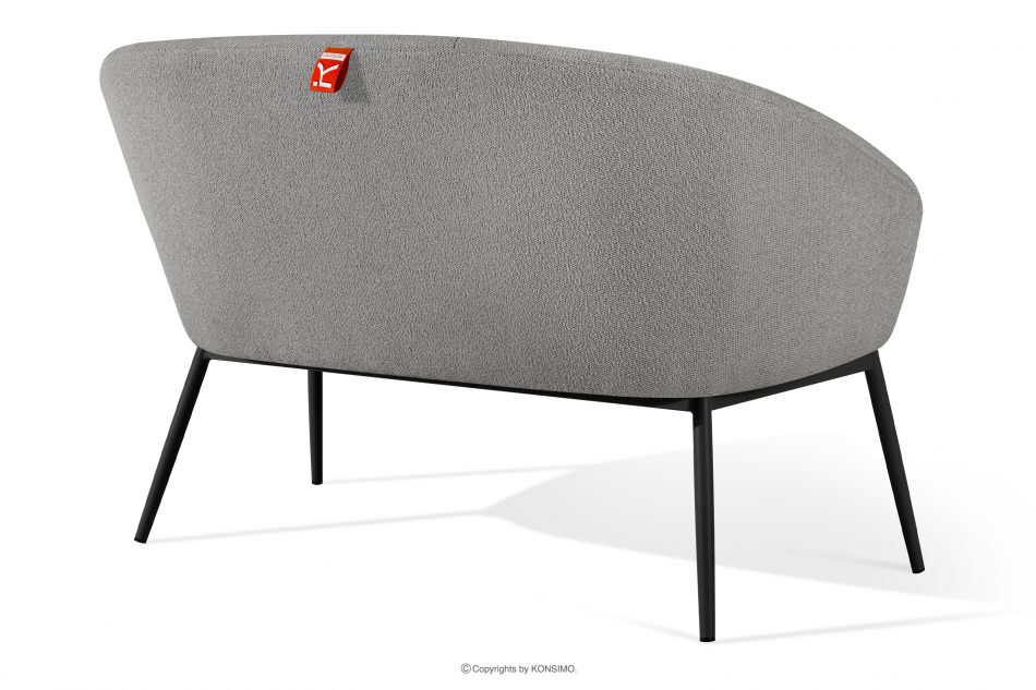 SOLIS Sada záhradného nábytku šedá/čierna sivá/čierna - obrázok 4