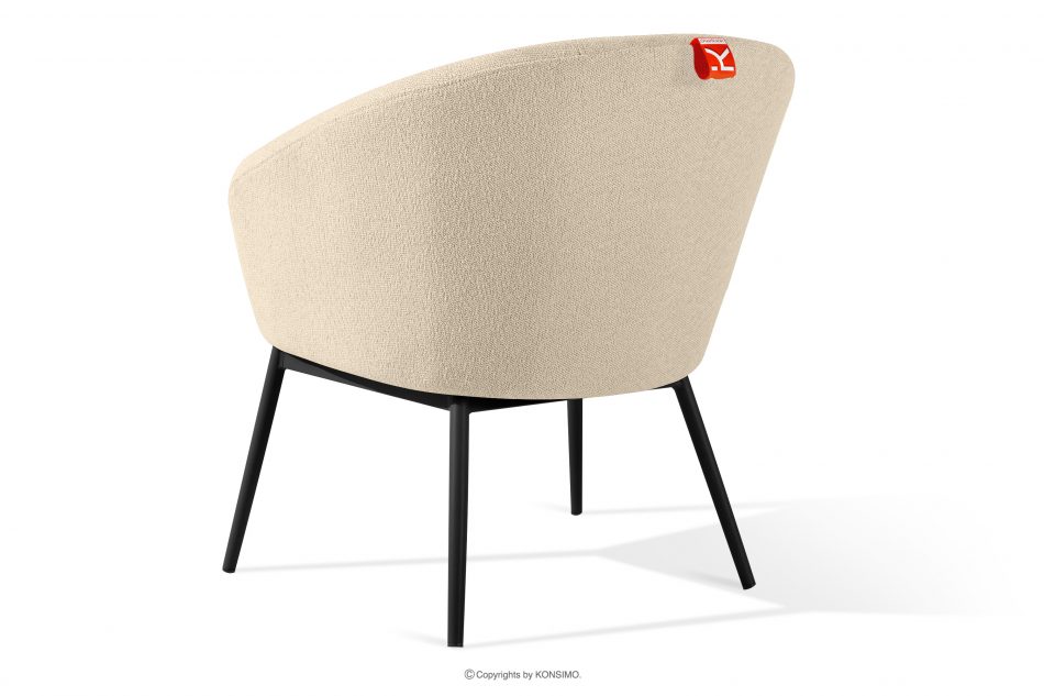 SOLIS Sada záhradného nábytku krémová/čierna krémová/čierna - obrázok 7