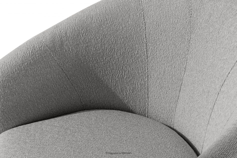 SOLIS Záhradný nábytok kreslá a stôl sivý/čierny sivá/čierna - obrázok 6