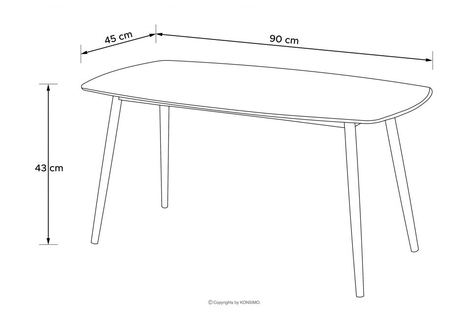 SOLIS Veľký záhradný stolík biela/béžová biela/béžová - obrázok 7