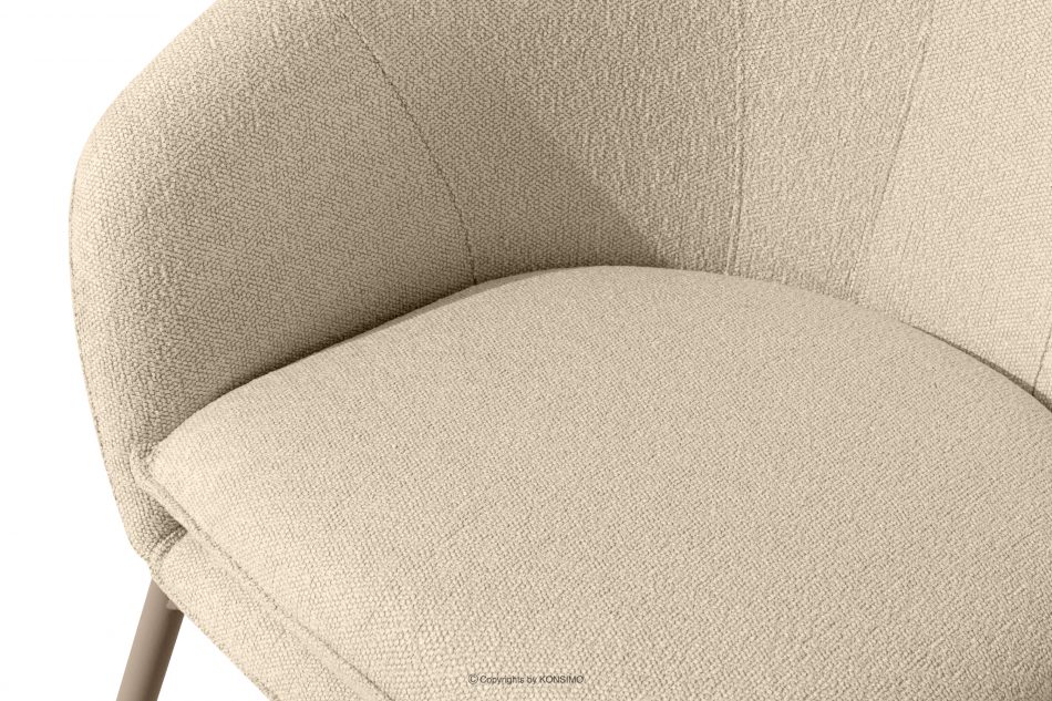 SOLIS Sada záhradného nábytku z nepremokavej látky krémová/béžová krémová/béžová - obrázok 8