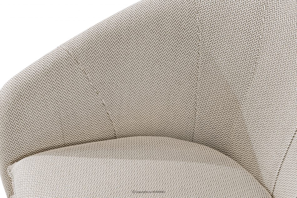 SOLIS Sada záhradného nábytku z nepremokavej látky biela/béžová biela/béžová - obrázok 9