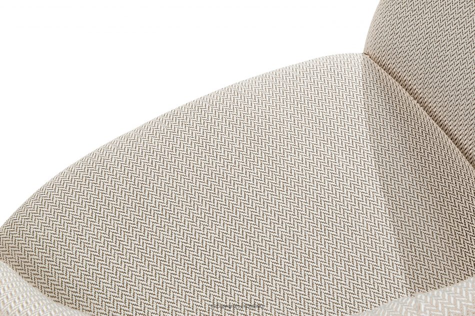 SOLIS Sada záhradného nábytku z nepremokavej látky biela/béžová biela/béžová - obrázok 10