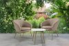 SOLIS Záhradné kreslá so stolom svetlo hnedá/béžová svetlo hnedá/béžová - obrázok 2