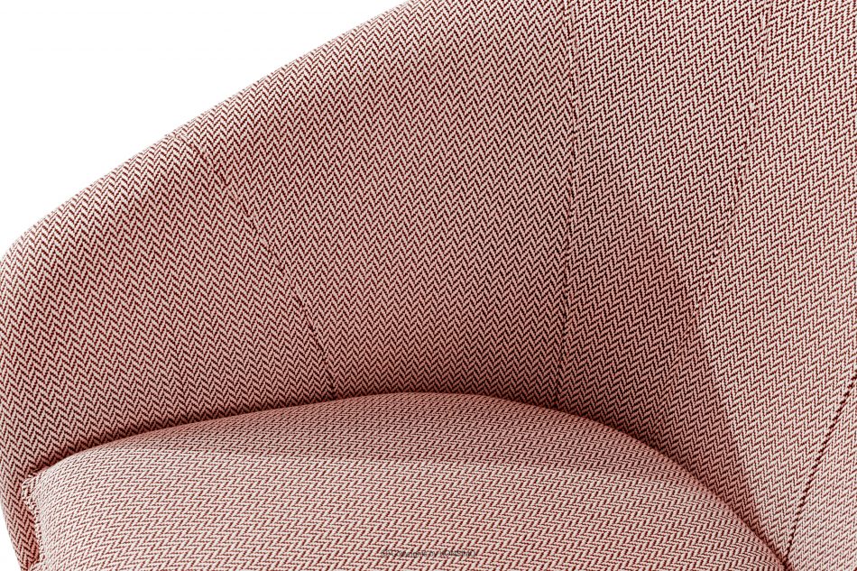 SOLIS Sada záhradného nábytku z vodoodolnej tkaniny bordová/biela/hrdzavá bordová/biela/červená - obrázok 9