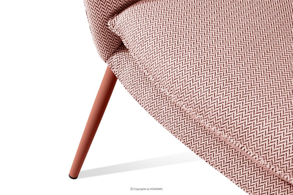 SOLIS Sada záhradného nábytku z vodoodolnej tkaniny bordová/biela/hrdzavá bordová/biela/červená - obrázok 11