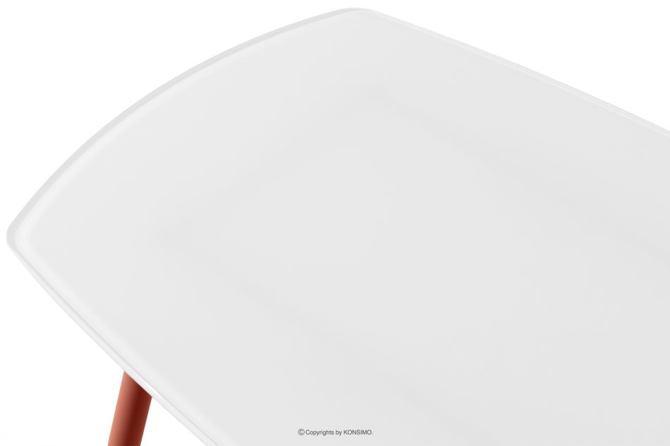 SOLIS Sada záhradného nábytku z vodoodolnej tkaniny bordová/biela/hrdzavá bordová/biela/červená - obrázok 14