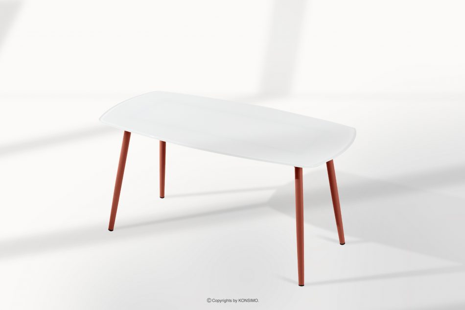 SOLIS Sada záhradného nábytku z vodoodolnej tkaniny bordová/biela/hrdzavá bordová/biela/červená - obrázok 18