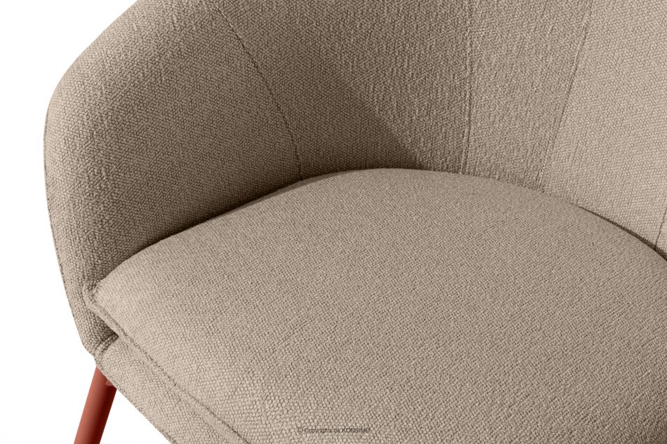 SOLIS Záhradný nábytok z nepremokavého materiálu svetlo hnedá/hrdzavá svetlo hnedá/ryžová - obrázok 5