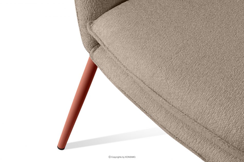 SOLIS Záhradný nábytok z nepremokavého materiálu svetlo hnedá/hrdzavá svetlo hnedá/ryžová - obrázok 8