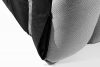 LOVIA Pohodlné záhradné kreslo z tkanej vonkajšej látky, čierna/biela čierna/biela - obrázok 10