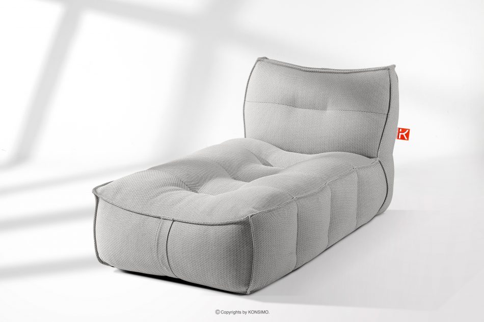 LOVIA Mäkká záhradná lehátka z tkanej vonkajšej látky, 2 ks, tmavo sivá/biela tmavo sivá/biela - obrázok 17