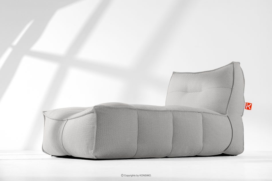 LOVIA Mäkká záhradná lehátka z tkanej vonkajšej látky, 2 ks, tmavo sivá/biela tmavo sivá/biela - obrázok 18