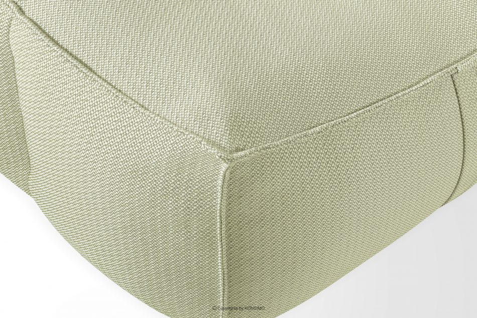 LOVIA Mäkká záhradná lehátka z tkanej vonkajšej látky, 2 ks, svetlo zelená/biela svetlo zelená/biela - obrázok 9