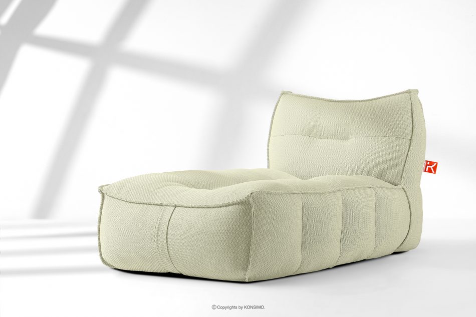 LOVIA Mäkká záhradná lehátka z tkanej vonkajšej látky, 2 ks, svetlo zelená/biela svetlo zelená/biela - obrázok 16