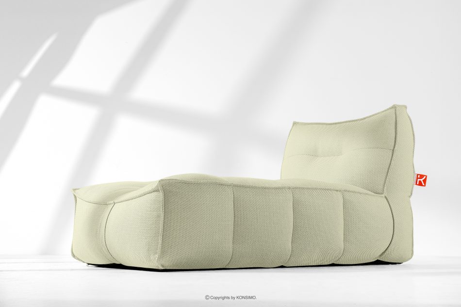 LOVIA Mäkká záhradná lehátka z tkanej vonkajšej látky, 2 ks, svetlo zelená/biela svetlo zelená/biela - obrázok 18