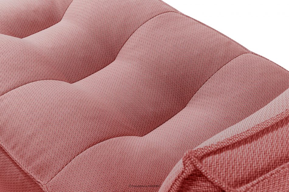 LOVIA Pohodlné záhradné lehátko z tkanej vonkajšej látky, 2 ks, červená/biela červená/biela - obrázok 7