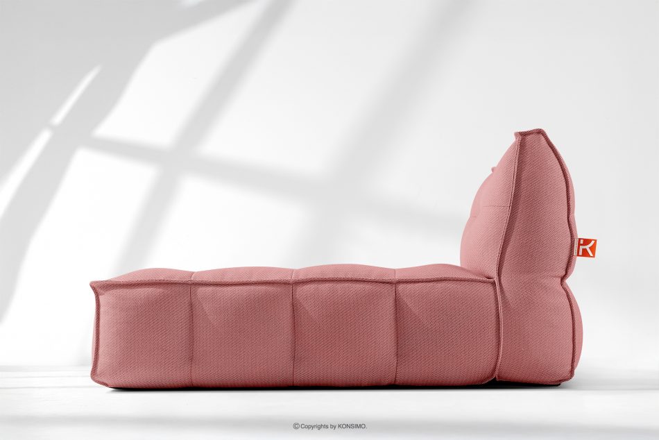 LOVIA Pohodlné záhradné lehátko z tkanej vonkajšej látky, 2 ks, červená/biela červená/biela - obrázok 19