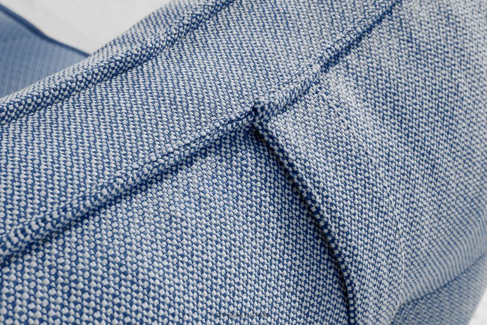 LOVIA Pohodlné záhradné lehátko z tkanej vonkajšej látky, 2 ks, tmavomodrá/biela tmavo modrá/biela - obrázok 8