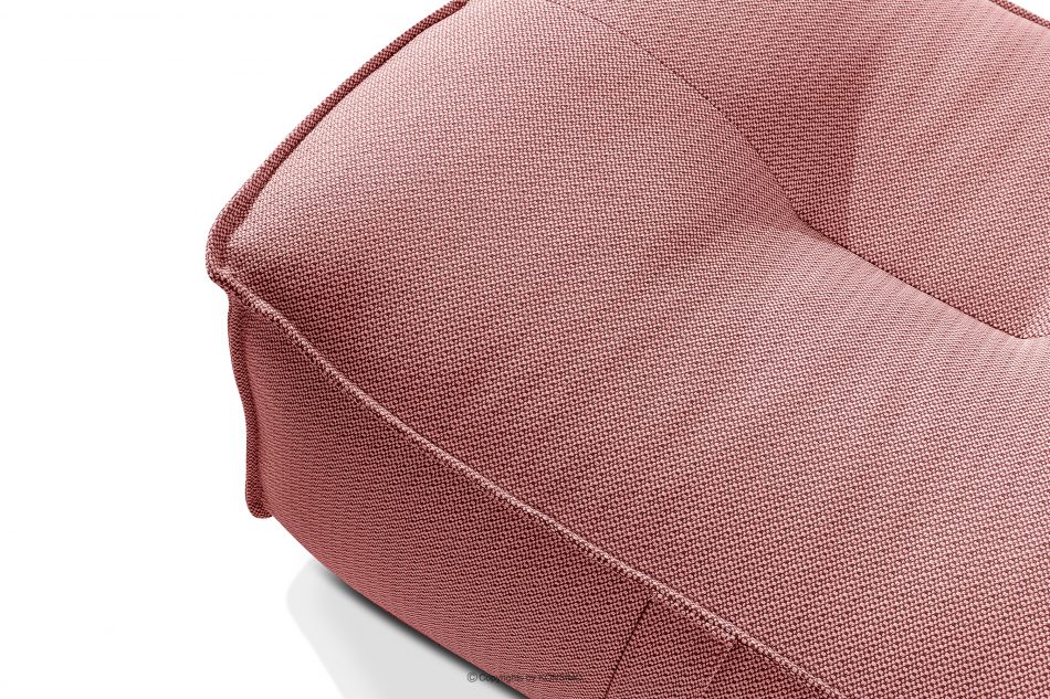 LOVIA Sada záhradného nábytku z tkanej vonkajšej látky červená/biela červená/biela - obrázok 17