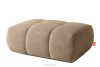 LIRA Puf z tkaniny boucle béžová béžová - obrázok 3