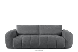 LIRA, https://konsimo.sk/kolekcie/lira/ Sofa boucle v štýle japandi tmavo sivá tmavo sivá - obrázok