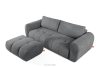 LIRA Sofa boucle v štýle japandi tmavo sivá tmavo sivá - obrázok 7
