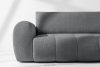 LIRA Sofa boucle v štýle japandi tmavo sivá tmavo sivá - obrázok 9
