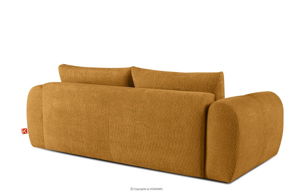 LIRA Sofa boucle v štýle japandi medová medová - obrázok 4
