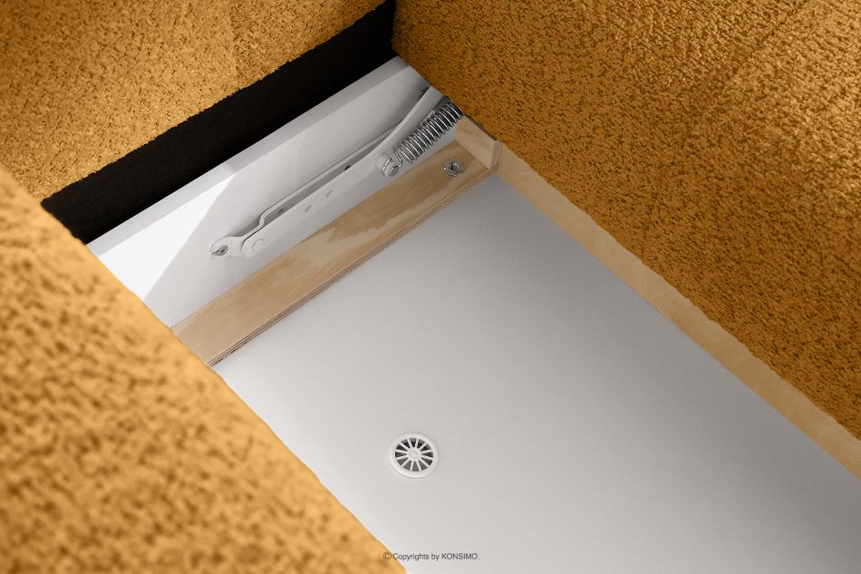 LIRA Sofa boucle v štýle japandi medová medová - obrázok 17